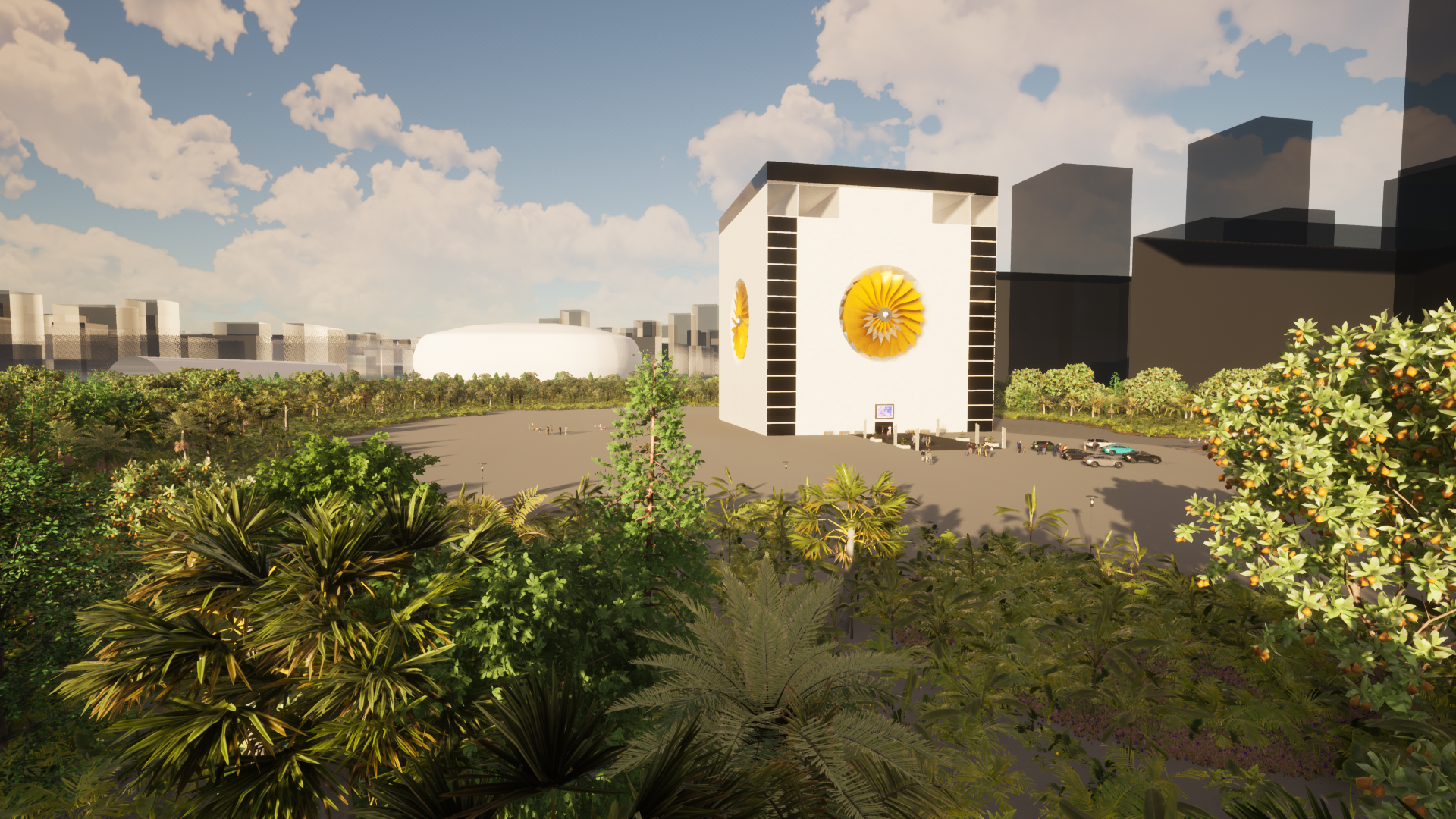 Box3Design, The Cube architectural concept render