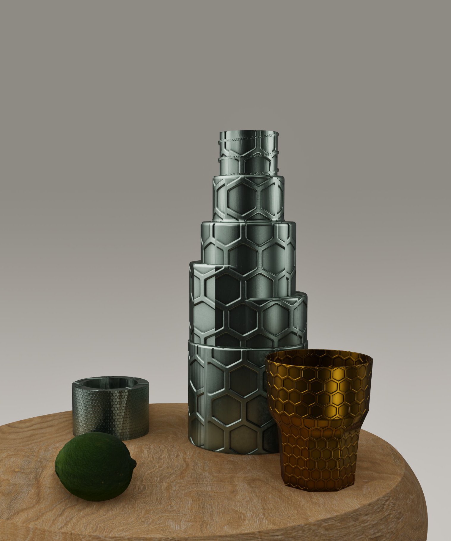 Ergon, Hex Dark finish